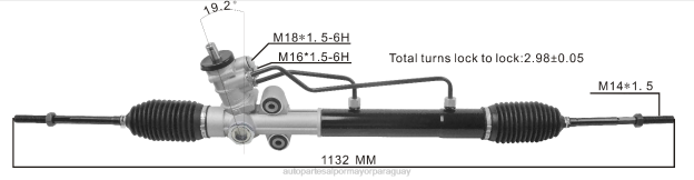 cremallera de dirección asistida 96442387 96384060 Mayoristas De Repuestos De Auto - 4BJ82692 CHEVROLET