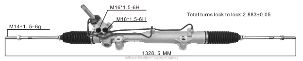 cremallera de dirección asistida 05151705af Autopartes Y Repuestos - 4BJ82789 DODGE/CHRYSLER