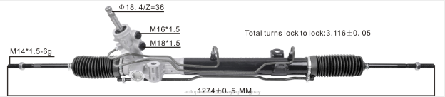 cremallera de dirección asistida 68072216ac Piezas De Automóvil - 4BJ82788 DODGE/CHRYSLER