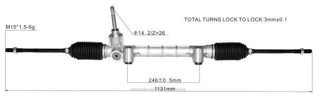cremallera de dirección asistida 68543684aa 52158008 Venta De Repuestos Para Motos Al Por Mayor En Paraguay - 4BJ82793 DODGE/CHRYSLER