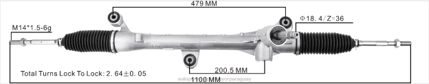 Cremallera de dirección asistida 53400-t7s-t01 53400-t7a-a03 Piezas De Automóvil - 4BJ82538 HONDA