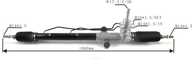 Cremallera de dirección asistida 53601-s84-g04 53601-s84-a03 Venta De Repuestos Para Motos Al Por Mayor En Paraguay - 4BJ82523 HONDA