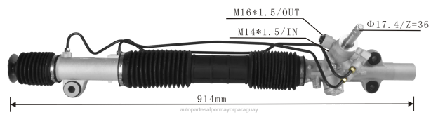Cremallera de dirección asistida 53606-s5a-j01 Venta De Repuestos Motos Al Por Mayor - 4BJ82534 HONDA