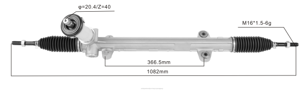 Cremallera de dirección asistida 56500-2t100 565002t000 Mayoristas De Repuestos De Auto - 4BJ82742 HYUNDAI/KIA