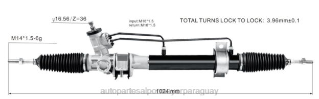cremallera de dirección asistida 0k70a-32-110 Mayoristas De Repuestos De Auto - 4BJ82772 HYUNDAI/KIA