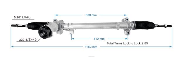 cremallera de dirección asistida 56500-c1000 56500-c3000 56500-d4000 56500-e6000 56500-d4800 Autopartes Paraguay - 4BJ82745 HYUNDAI/KIA