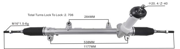 cremallera de dirección asistida 56500-d3100 56500-d7100 Mayoristas De Repuestos De Auto - 4BJ82752 HYUNDAI/KIA