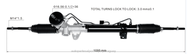 cremallera de dirección asistida 57700-0u000 577004l000 Autopartes Al Por Mayor - 4BJ82740 HYUNDAI/KIA