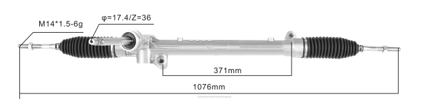 cremallera de dirección asistida da6a-32-110a Autopartes Asunción Paraguay - 4BJ82637 MAZDA