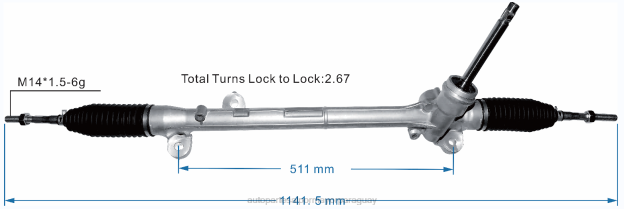 cremallera de dirección asistida gw6t-32-110 Autopartes Y Repuestos - 4BJ82629 MAZDA