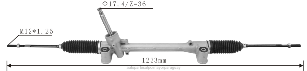 cremallera de dirección asistida 4410a414 4410a497 Repuestos Auto Paraguay - 4BJ82561 MITSUBISHI