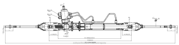 cremallera de dirección asistida mb911897 Repuestos Auto Paraguay - 4BJ82551 MITSUBISHI