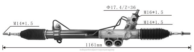 cremallera de dirección asistida 49001-4kd0a 49001-4kd1a Venta De Autopartes Paraguay - 4BJ82566 NISSAN