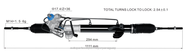 cremallera de dirección asistida 49001-9n50a 49001-9n50b Autopartes Al Por Mayor - 4BJ82580 NISSAN
