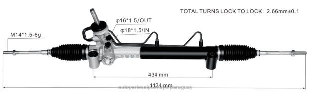 cremallera de dirección asistida 5900252 93303426 Autopartes Y Repuestos - 4BJ82779 OPEL