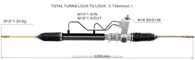 cremallera de dirección asistida mb682055 pw824267 Mayoristas De Repuestos De Auto - 4BJ82652 PROTON/PERODUA
