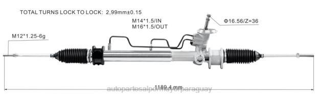 cremallera de dirección asistida pw891905 pw825852 Repuestos Auto Paraguay - 4BJ82651 PROTON/PERODUA