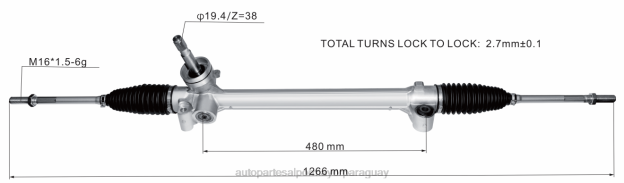 cremallera de dirección asistida 10291461 Autopartes Y Repuestos - 4BJ82829 ROEWE