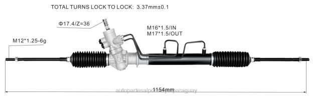 cremallera de dirección asistida 44250-10160 44250-0a010 44250-0a011 44250-0a012 44250-0a020 Autopartes Asunción Paraguay - 4BJ82517 TOYOTA