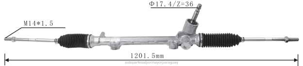 cremallera de dirección asistida 45510-bz170 45510-bz230 Venta De Repuestos Para Motos Al Por Mayor En Paraguay - 4BJ82503 TOYOTA